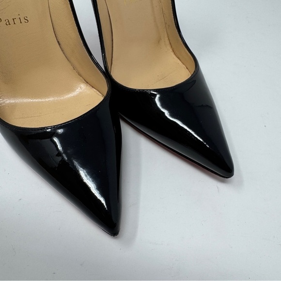 Christian Louboutin Kate 120MM Patent Leather Pumps Patent Heels - Picture 11 of 16